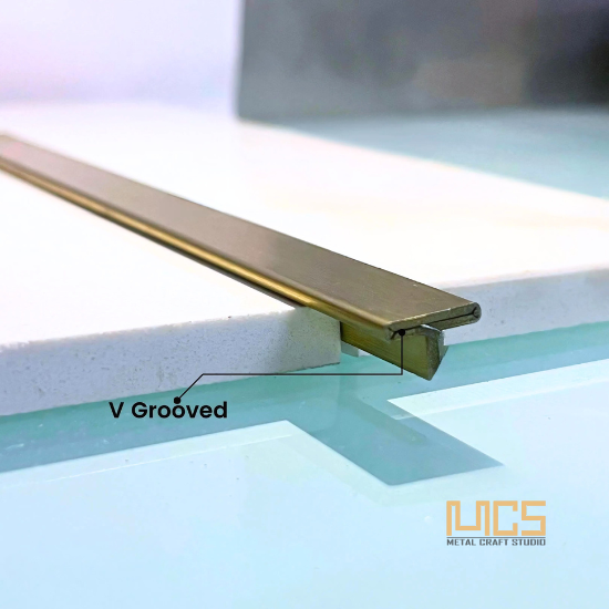 V-grooved profiles