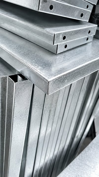 Illustration: aluminium box sections