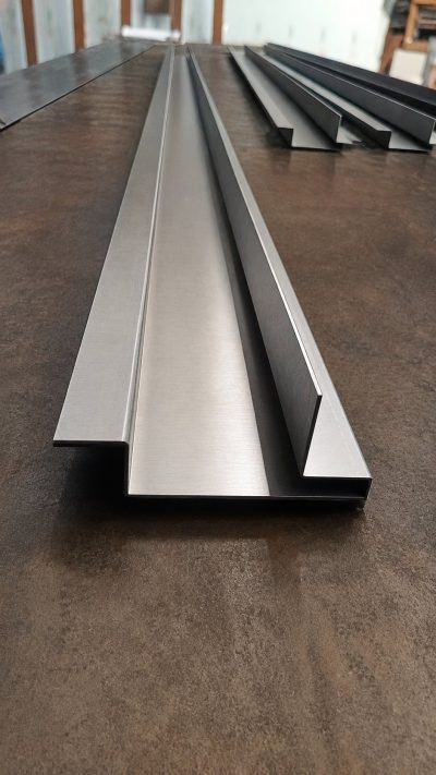 Illustration: mild steel profiles on a workbench