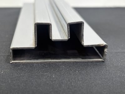 Double-U Glass Profile — Glass Housing & Support