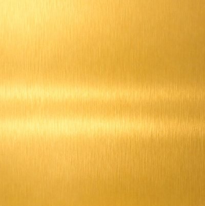 Matte finish sample in gold
