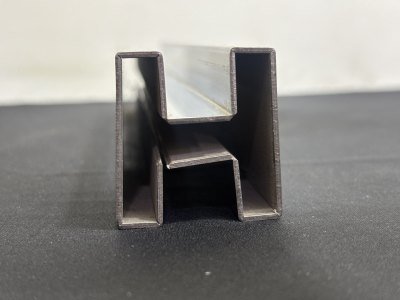 H Partition Profile — Glass Housing & Support