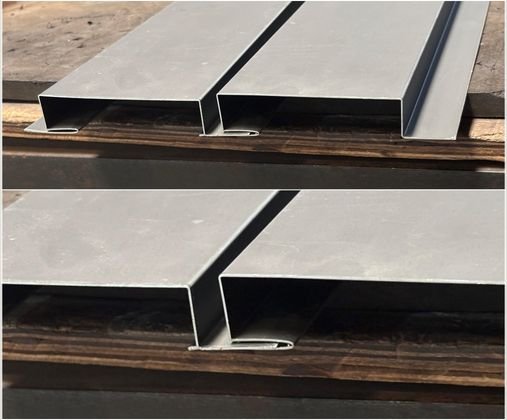 Seamless interlocking aluminium wall panel system