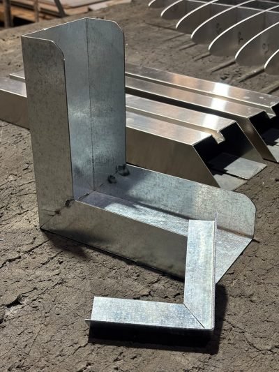 Folded bracket parts