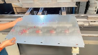 A kitchen panel at the press brake — Metal Kitchen Panels · Kitchen & Furniture